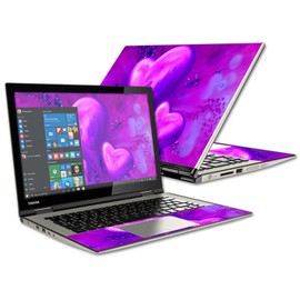MightySkins Skin Compatible With Toshiba Satellite Radius 12.5" wrap cover sticker skins Purple Heart