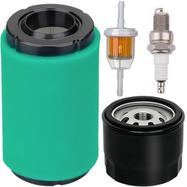 22 883 01-S1 Air Filter Compatible with Kohler 5400 Series Maintenance Kit KS540 KS530 KS595 KS590 Engine, for Cub Cadet XT1 lt42 Oil Change Kit with 12-050-01-S Oil Filter, 2208301S 490-200-K072