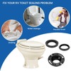 MEASUREMAN 3" RV Toilet Flange Repair Kit for Dometic 300,