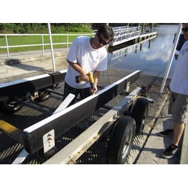 Surfix Trailer Bunk Glides (Kit of 4 Glides Under 60 inches; kit of 2 60 inches or More) (5" X 36")