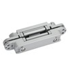 Hidden Door Hinges, Cross Hidden Hinges, 180 Degrees Adjustable Opening