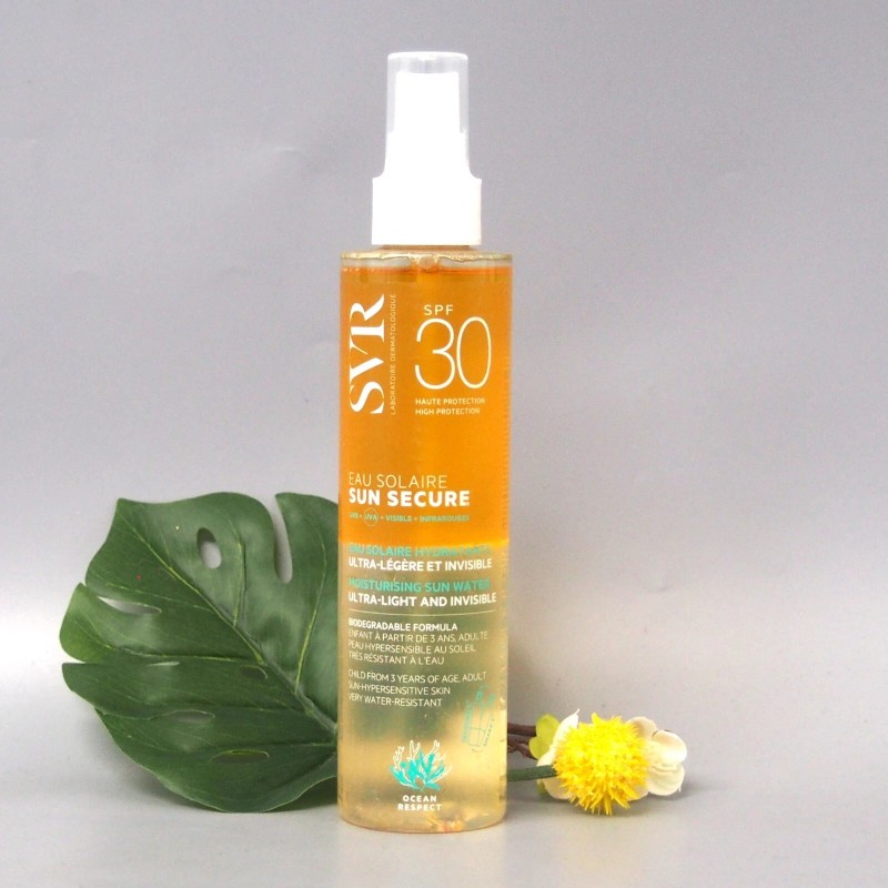 2 X SVR Sun Secure Eau Solaire SPF30+ Sun Protection