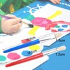 Paint Brushes for Kids,8 pcs Round and Flat Kids Paint