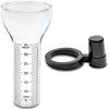 ersatzteilshop basics Rain Gauge Replacement Glass 35 mm/sqm for Frog,