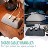 Smartish Magnetic Cord Holder - Bigger Cable Wrangler Organizer with