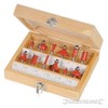 Silverline 251678 8 mm TCT Router Bit Set 12pce 8