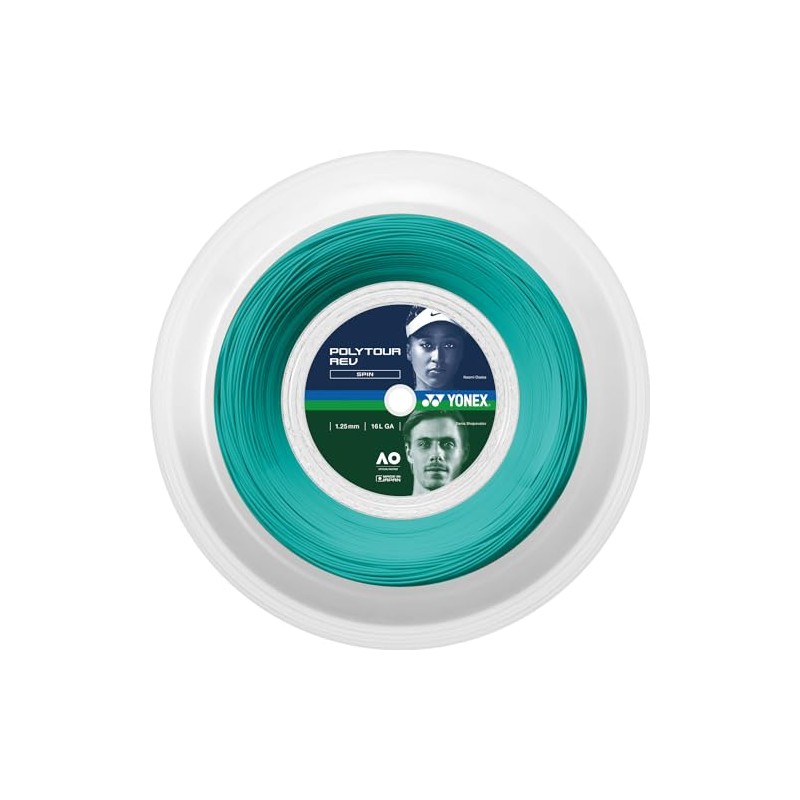 YONEX PTR125R2 Rigid Tennis String String Poly Tour Lev 125