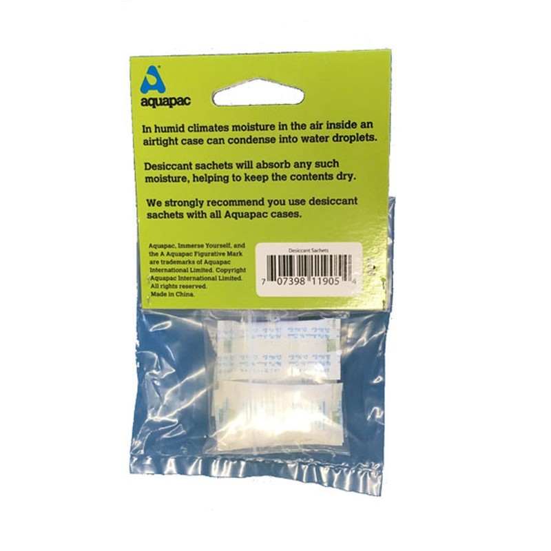 Aquapac Unisex Trockenmittel Beuteln Zubehör, weiß, One Size