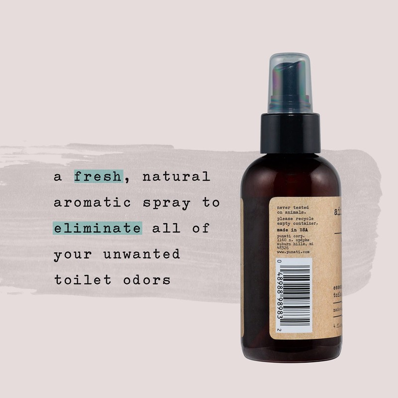 Air Essentials Essential Oil Toilet Spray - Odor Eliminator &