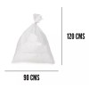 Naliplastic 200 Pz Bolsa Basura 90x120 Resistente Blanca Facturamos Full