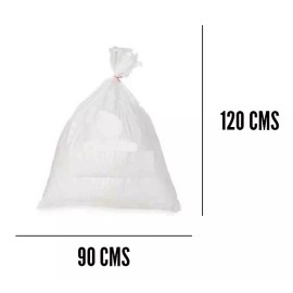 Naliplastic 200 Pz Bolsa Basura 90x120 Resistente Blanca Facturamos Full