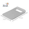 Zeal “Straight to Pan” Slim Kitchen Chopping Board, Plastic, 21.5