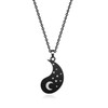 BOPREINA 2pcs Yin Yang BFF Couple Pendant Necklace for Women