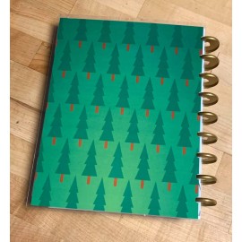 Handmade Gnomes Merry Christmas Holiday Cover Set 4 use with the Happy Planner