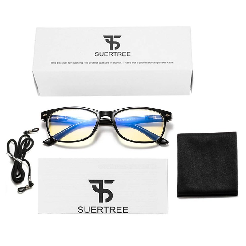 SUERTREE Gafas de lectura 90% de bloqueo de luz azul,