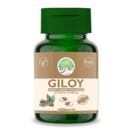 ARYAN HERBALS Aryan Herbals Giloy (Heart Leaved Moonseed) 60 Tablets of 500 MG