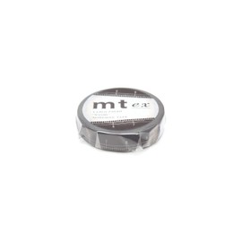 MT ex Washi Masking Tape 10mm x 7m - Black Ruler
