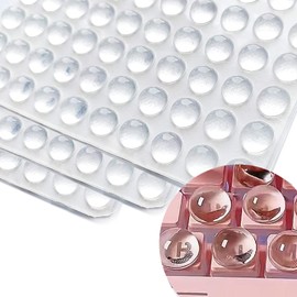 QUENLOOP 100 Pcs Glass Silicone Nail Art Typing Stickers, Clear Glass Long Nail Keyboard Cover, Reusable Adhesive Protective Nail Stickers for Laptop, PC, Desktop