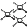SPARES2GO Universal Gas Hob Ceramic Pan Support Moka Trivet Stand
