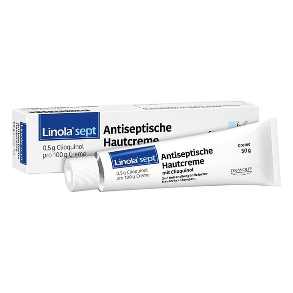 LINOLA sept Antiseptic Skin Cream with Clioquinol 50 g