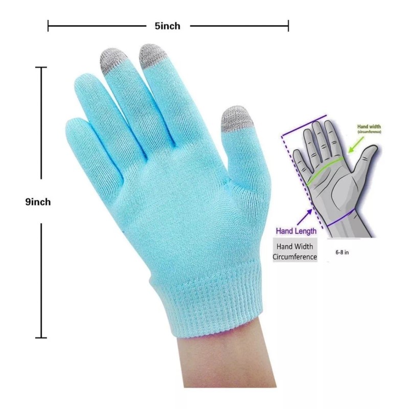 Codream Guantes Y Calcetines De Spa Con Pantalla Táctil