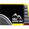 Ski Jackson Hole K647 6 inch Sticker Mountain decal