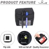 Lcojicep Center Console Hidden Organizer Bag Compatible Compatible with Tacoma