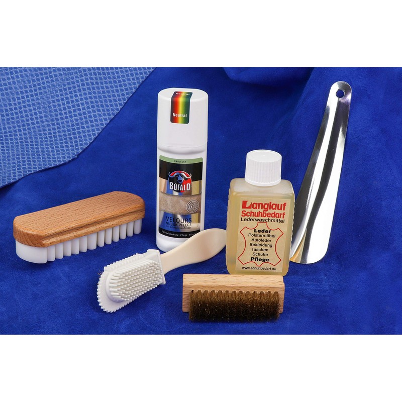 Suede Nubuck Suede Toiletries Set for Garments Shoes Pockets