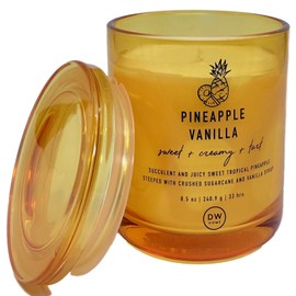 Pineapple Vanilla Scented Candle