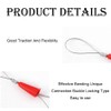 TorSor 3 Pack Electrical Fish Tape Pulling Grip Wire Puller
