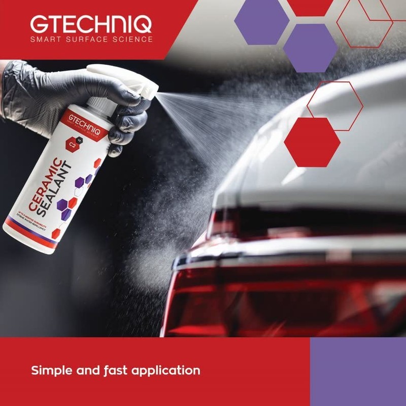 Gtechniq C2 Ceramic Sealant for Cars, Protect Car Paintwork, Trim,