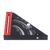 Woodworking Triangle Ruler Folding Square Ruler Aluminum Alloy Carpenter Tool