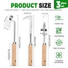 Betinyar Thickened Stainless Steel Weeding Tool, Weed Remover Tool, Gardening