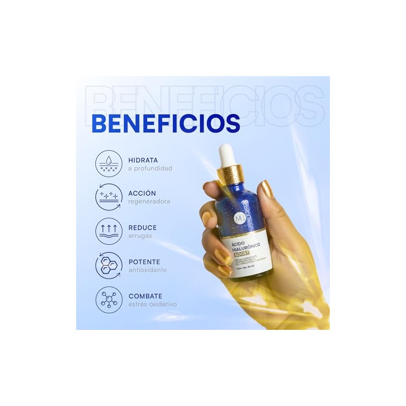 MIST JEWEL Serum Ácido hialuronico facial BOOST + Ácido Ferúlico