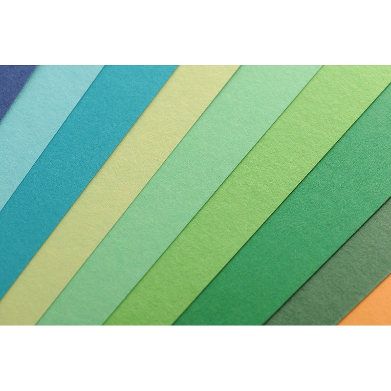 Canson 200040169 Iris Vivaldi glattes, farbiges Papier, A4, ultramarinblau 24