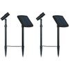 SmartYard Solar LED Spotlight, 2 Count