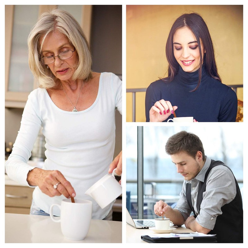 Honey Bear Kitchen Silicone Stirring Spoon (Set of 2, Black