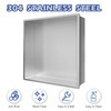 Bernkot Stainless Steel Shower Niche 12" X 12" Brushed No