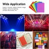 UTEBIT 20 Pack Color Correction Gel Light Filter, Transparent Color
