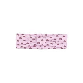 Sterntaler Baby Girl Headband Baby Headband Bow - Baby Headband Baby Headband Baby Hair Band - Cotton - Lilac, 47, lilac