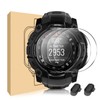 4 Pack Designed for Garmin Instinct 3 45mm Tempered Glass