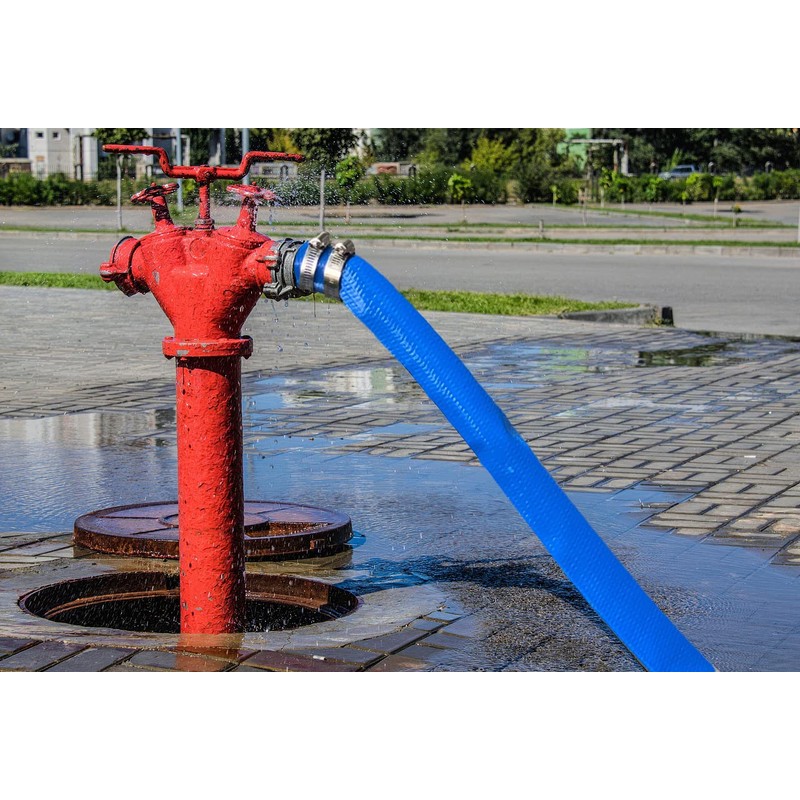 1 IN x 100 FT Pool Backwash Hose, Heavy Duty