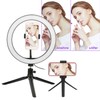 26cm/10in Ring Light LED Live Lamp Fill Light Dimmable USB