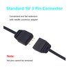 LANMINGLEL 5V 3PIN ARGB SATA Controller Power Supply ARGB Light