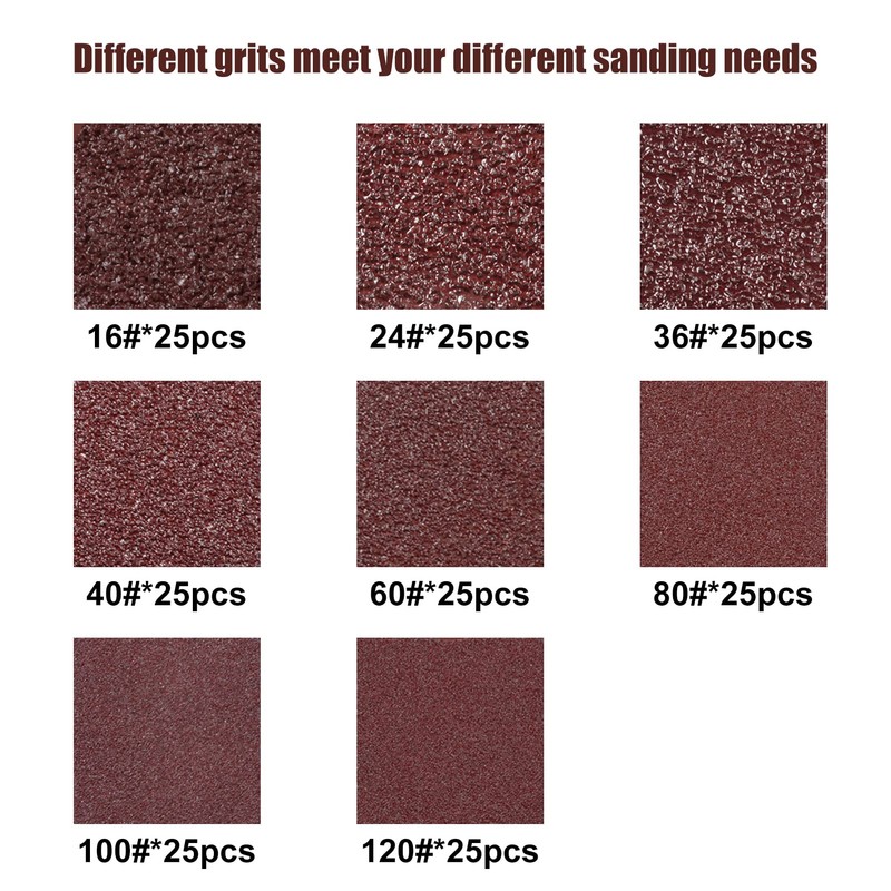 LEONTOOL Aluminum Oxide Resin Fiber 25pcs 4-Inch Resin Fiber Sanding
