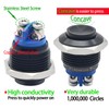 UL Certification 16mm 5/8" Momentary Push Button Switch Waterproof IP67