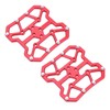 Eddwiin 1 Pair Aluminum Alloy Bike Bicyle Clipless Pedal Platform