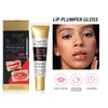 Lip Plumper Gloss for Fuller Lips, Hydrating Moisturizing Oil Fills