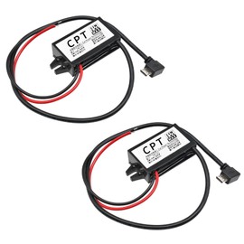 Heemol 12V auf 5V Micro USB-Adapter 2-St1ck: Auto-Stromwandler DC Buck-Konverter-Modul 3A 15W