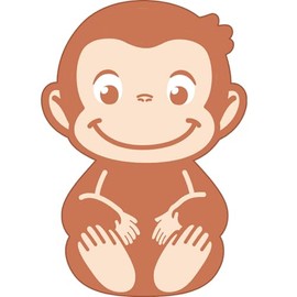 Marushin 4765038400 Children's Towel Blanket, Curious George, George, Anime, Monkey, Girls, Boys, Towel, Bedding, Summer, Towel, Comforter, Nap Blanket, Kindergarten, Nursery, Nap